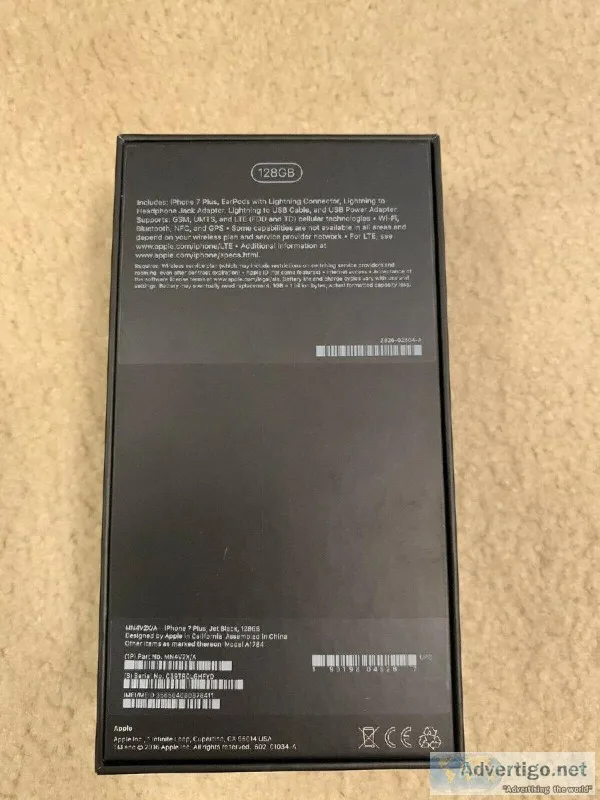 Apple iPhone 7plus - 128GB - Silver
