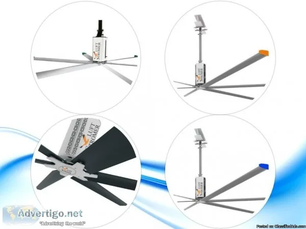 HVLS Fans Create Suitable Industrial Workplace