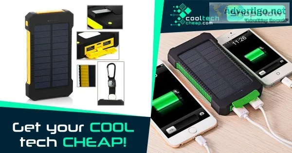 Waterproof 30000mah Solar Power Bank