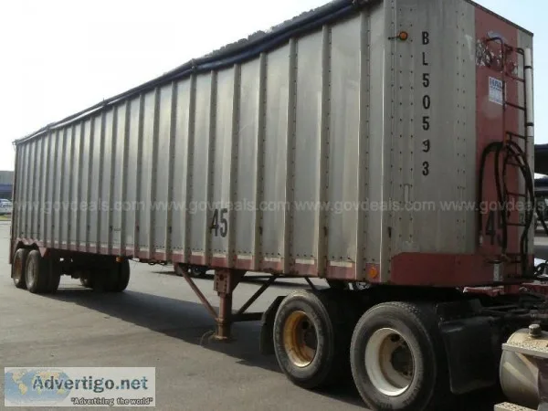 1995 PEERLESS 12452 WALKING FLOOR TRAILER