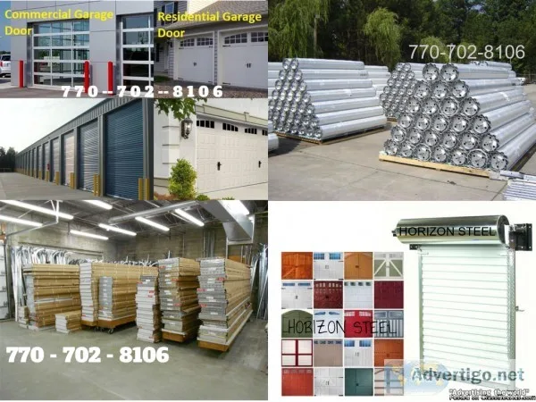 Steel Drum Doors and Mini storage overhead door kits