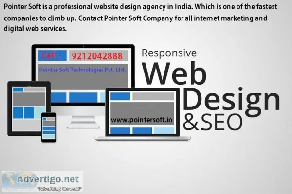 Digital website designing company Delhi by pointer soft
