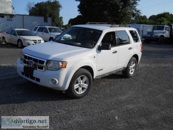 Two 2008 Ford Escapes Hybrid