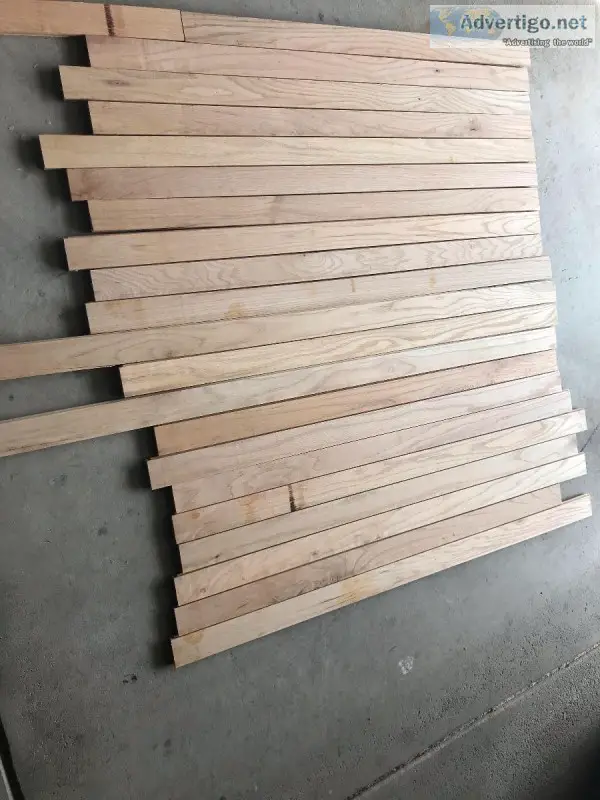 red oak planks