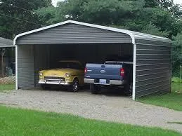 CAR PORTS GARAGES SHOPS METAL