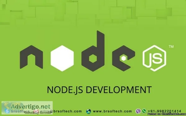 Nodejs Development Company  Hire Skilled Developer - BR Softech