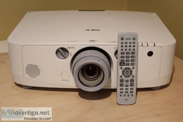 NEC Large Venue Projector PA550w 5500 lumens