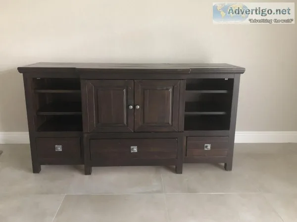 Rustic TV Console