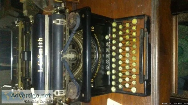 Antique typewriter