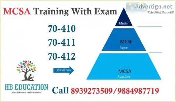MCSA Training With Exam Institute In Adyar Call 8939273509