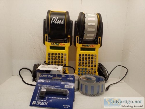 BRADY ID PRO PLUS HEAT SHRINK LABELLERS FOR WIRE MARKING BOTH UN