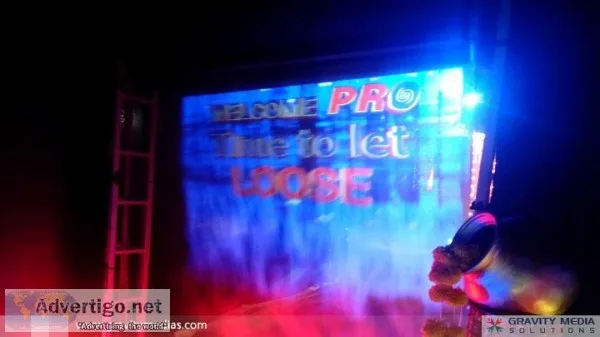 HOLOGRAPHIC STAGE PROJECTION