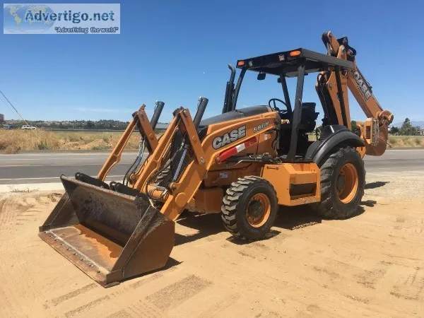 2015 CASE 580N LOADER BACKHOE 7610