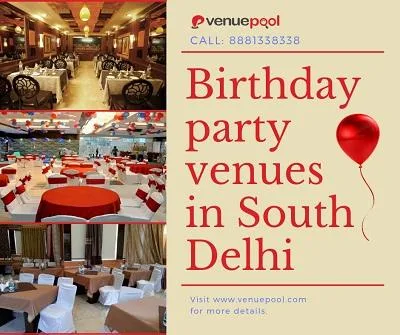 Birthday party venues in South Delhi