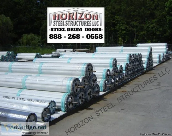 Roll up steel barrel drum doors and mini storage garage door
