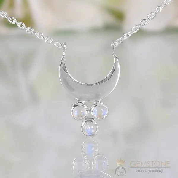 Moonstone Necklace - Moon Magick - GSJ