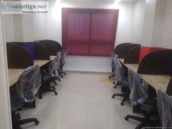 SPACE WITH 80WORKSTATION FULL FURN AT GREAMS ROAD 20SEATER TO OC