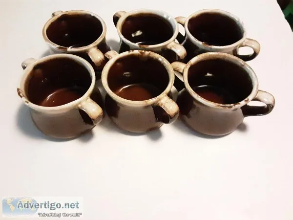 McCoy Soup Mugs set of 6