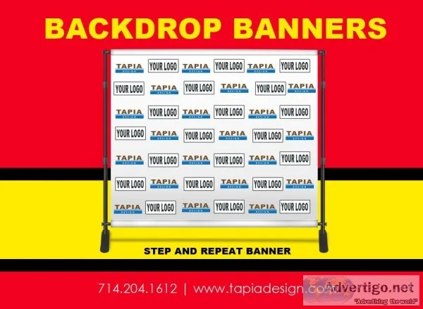 Step and Repeat Banners printing in Anaheim