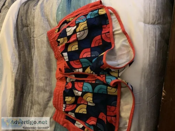 Swimsuits and shorts