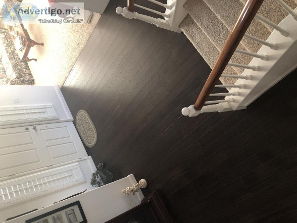 Beautiful Hardwood Bamboo Flooring