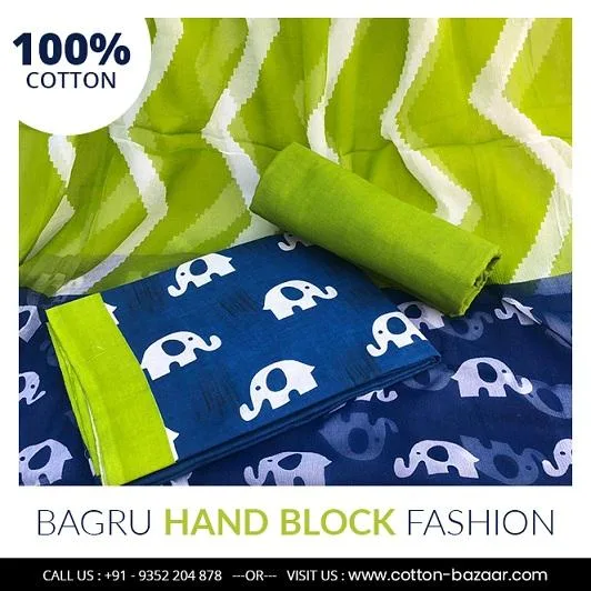 Get New Trend of Fashion as Hand Block Printed Clothing