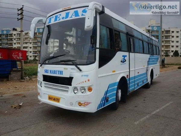45 Seater Bus hire or rent for 37rs per KM with driver in Bangal