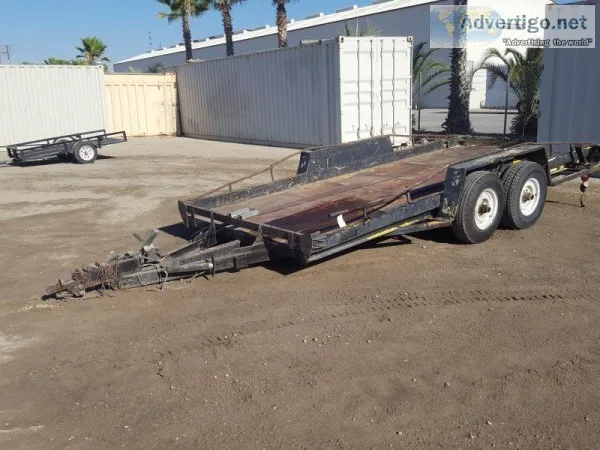 CAR TRAILER 16 x8  deck