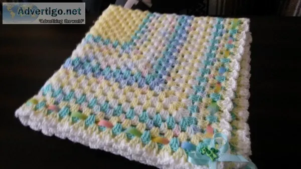 CROCHET BABY THROWS and OTHERS GRANNNY SQUARE