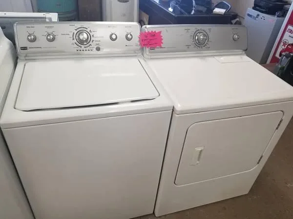 Large Maytag washer dryer set