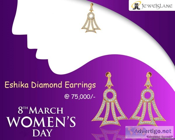 Eshika Diamond Earrings
