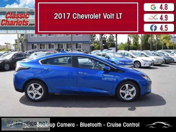 Used 2017 Chevrolet Volt LT for Sale in San Diego - 19458