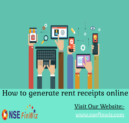 How to generate rent receipts online