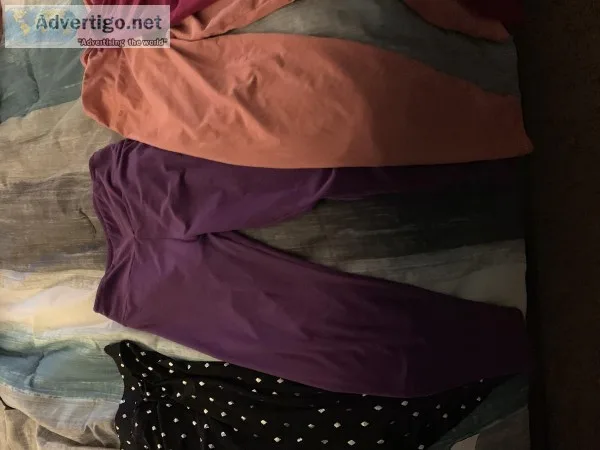 Leggings and shirts