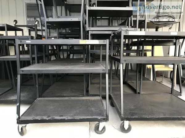 Roll Around Metal Carts Various Sizes