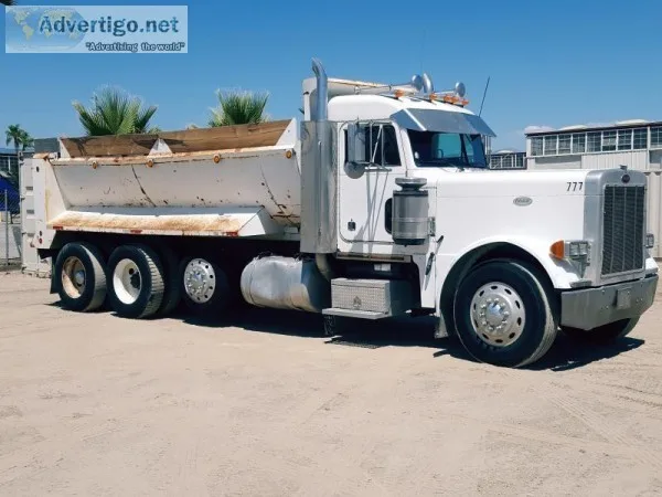 1998 PETERBILT 379 SUPER 10 DUMP TRUCK 9709