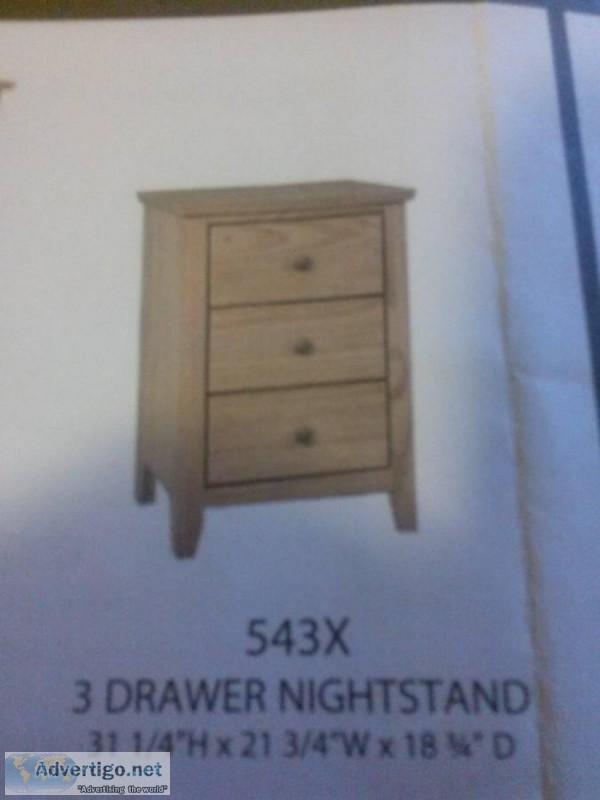 SOLID WOOD NIGHTSTAND
