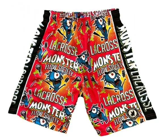 Shop Boys Lax Monster Attack Shorts Online