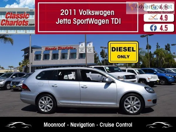 Used 2011 VOLKSWAGEN JETTA SPORTWAGEN SPORTWAGEN TDI for Sale in