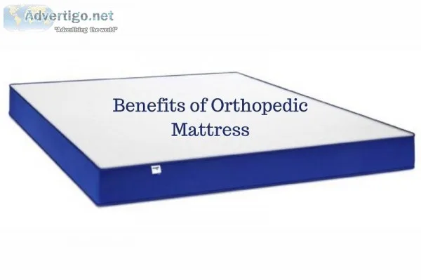 Benefits of Orthopaedic Mattress