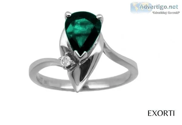 Inclusions are more visible Buy best emerald cut engagement ring