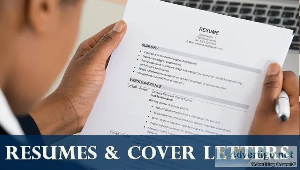 Professional Resume and cover letter writing service  Ryno Resum