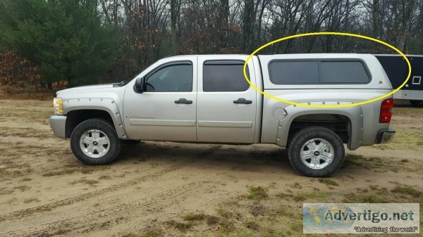 2007 - 2013 Chevy Silverado  GMC Sierra Leer Fiberglass Topper