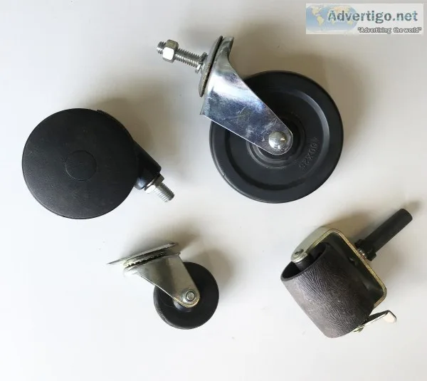Lot of Sorted Swivel Caster Wheels All Sizes Rubber and Plastic 