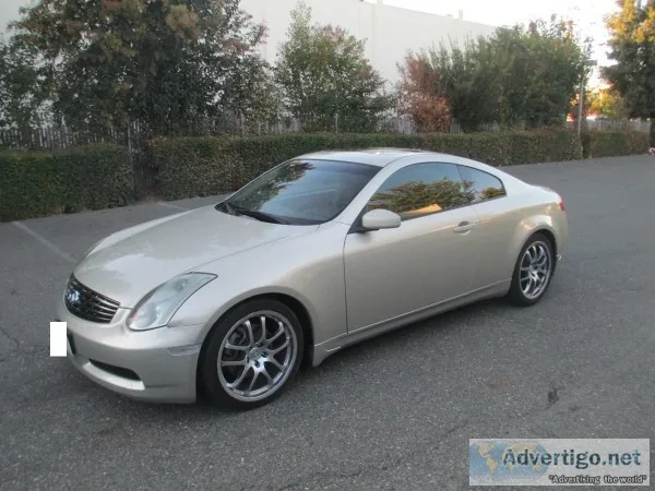 2005 Infinit G35 Coupe Low 102k  18 Service Records  ALL ORIGINA