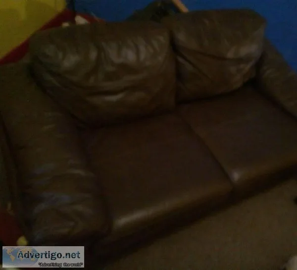 Leather Snug Sofa