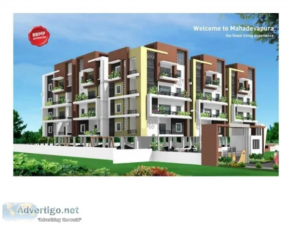 2 and 3 BHK Luxury Flats for sale  Mahadevapura