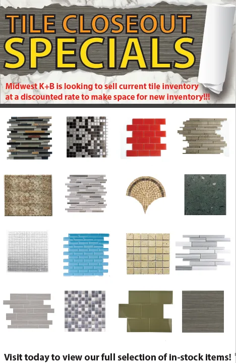 Moving Sales Sale on Tiles