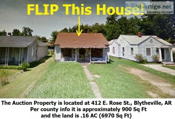 &ldquoFLIP This House&rdquo 412 E Rose St Blytheville AR