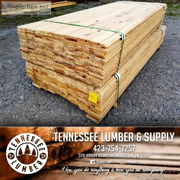1x6x8 Pine Shiplap